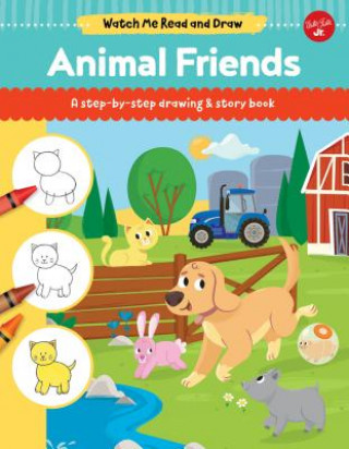 Kniha Animal Friends: A Step-By-Step Drawing & Story Book Samantha Chagollan