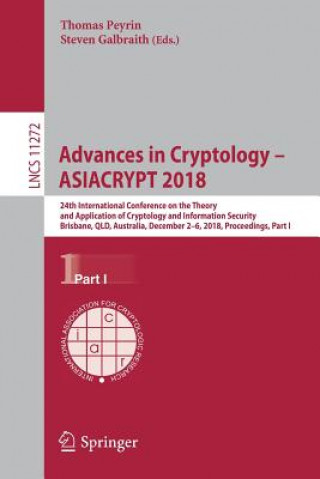 Kniha Advances in Cryptology ? ASIACRYPT 2018 Thomas Peyrin