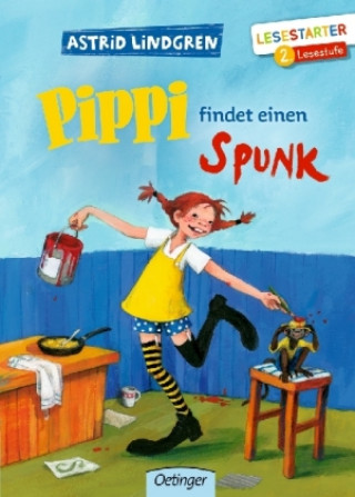 Kniha Pippi findet einen Spunk Astrid Lindgren