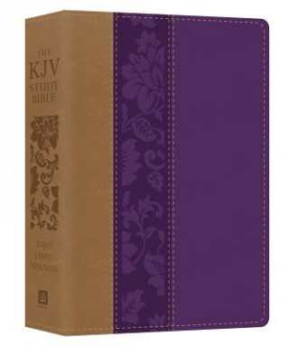 Carte The KJV Study Bible - Large Print [violet Floret] Christopher D Hudson
