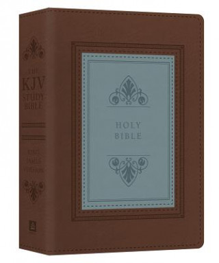 Kniha The KJV Study Bible - Large Print - Indexed [teal Inlay] Christopher D Hudson