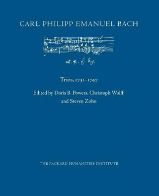 Kniha Trios, 1731-1747 Carl Philipp Emanuel Bach