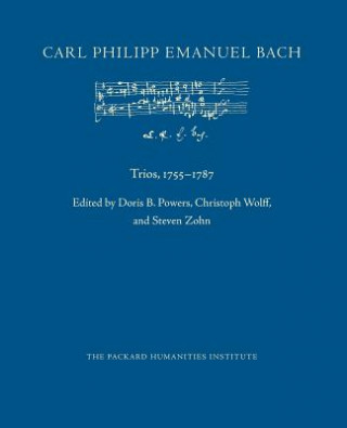Kniha Trios, 1755-1787 Carl Philipp Emanuel Bach