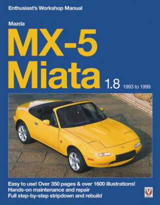Kniha Mazda MX-5 Miata 1.8 Enthusiast's Workshop Manual Rod Grainger