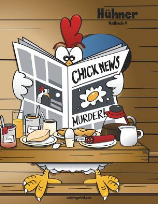 Knjiga Huhner-Malbuch 4 Nick Snels