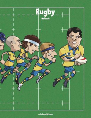 Knjiga Rugby-Malbuch 1 Nick Snels