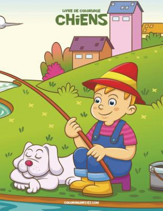 Książka Livre de coloriage Chiens 3 & 4 Nick Snels