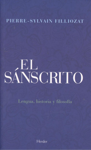 Kniha EL SÁNSCRITO PIERRE-SILVAIN FILLIOZAT