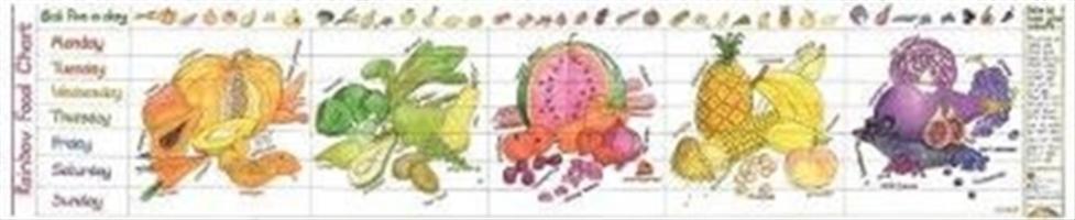 Kniha Rainbow Food Activity Chart Liz Cook