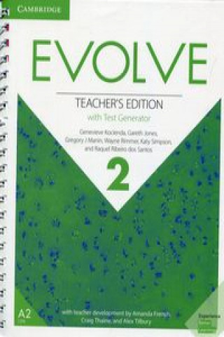 Carte Evolve Level 2 Teacher's Edition with Test Generator Genevieve Kocienda