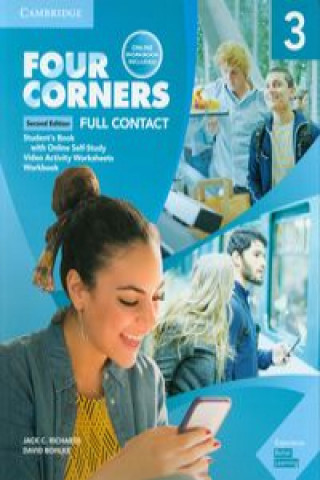 Könyv Four Corners Level 3 Super Value Pack (Full Contact with Self-study and Online Workbook) RICHARDS  JACK C.