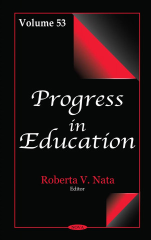 Knjiga Progress in Education Roberta V. Nata