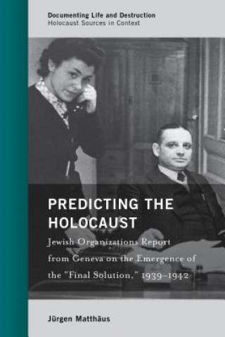 Buch Predicting the Holocaust Jurgen Matthaus