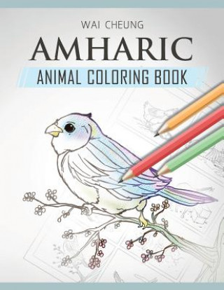 Książka Amharic Animal Coloring Book Wai Cheung