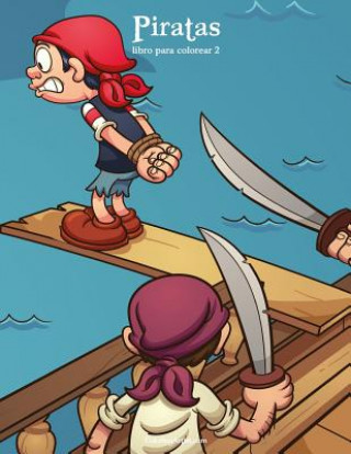 Buch Piratas libro para colorear 2 Nick Snels