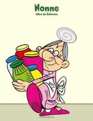 Knjiga Nonne Libro da Colorare 1 Nick Snels