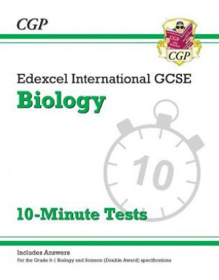 Könyv Grade 9-1 Edexcel International GCSE Biology: 10-Minute Tests (with answers) CGP Books