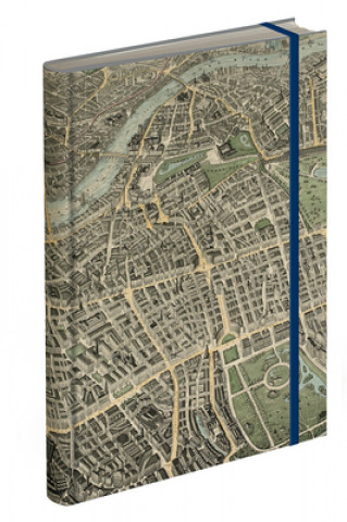 Kalendář/Diář London Map Journal Bodleian Library the