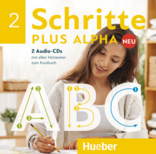 Áudio Schritte plus Alpha Neu. Bd.2, 2 Audio-CDs zum Kursbuch Anja Böttinger