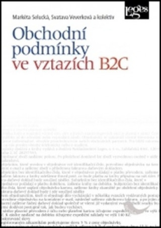 Book Obchodní podmínky ve vztazích B2C Markéta Selucká