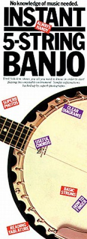 Knjiga Instant 5-String Banjo: Compact Reference Library Fred Sokolow