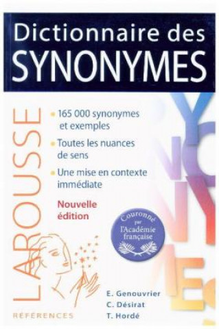 Книга Larousse Dictionnaire des synonymes Emile Genouvrier
