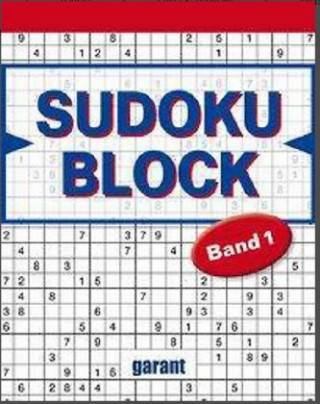 Kniha Sudoku Block Band 1 