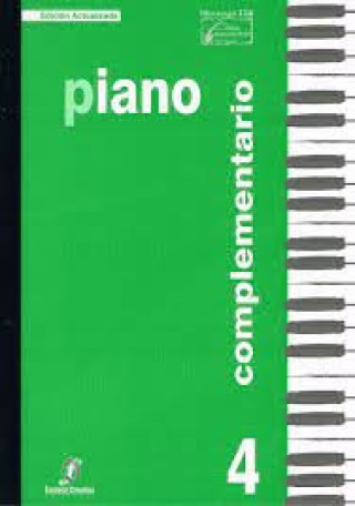 Knjiga PIANO COMPLEMENTARIO 4 APELLANIZ SEGURA