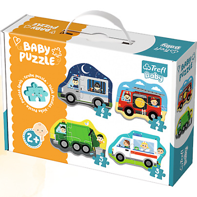 Game/Toy Baby puzzle Dopravní prostředky 4v1 