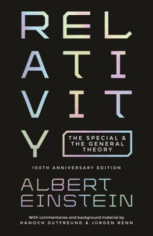 Kniha Relativity Albert Einstein