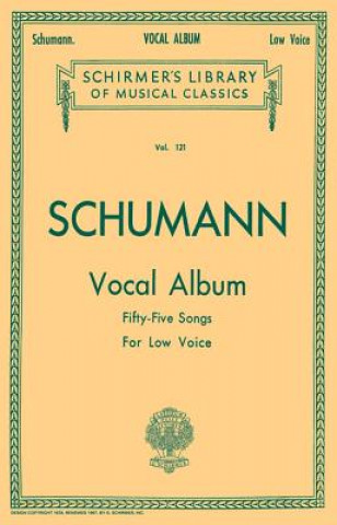 Könyv Vocal Album - 55 Songs: Low Voice R Schumann