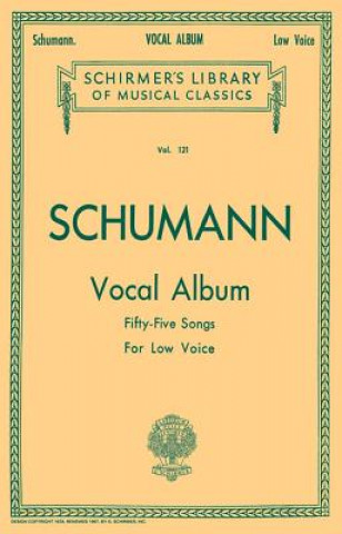 Livre Vocal Album - 55 Songs: Low Voice R Schumann