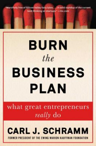 Knjiga Burn the Business Plan Carl J. Schramm