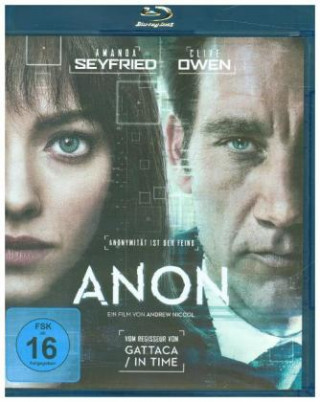 Filmek Anon, 1 Blu-ray Andrew Niccol