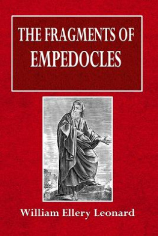 Carte Fragments of Empedocles William Ellery Leonard