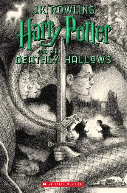 Book Harry Potter and the Deathly Hallows (Brian Selznick Cover Edition) J K Rowling