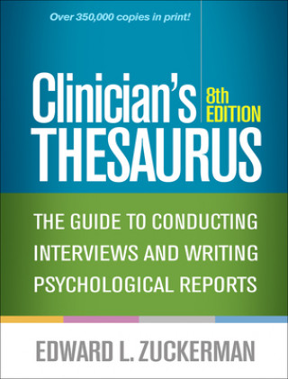 Kniha Clinician's Thesaurus Zuckerman