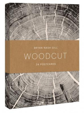 Kniha Woodcut Postcards Bryan Nash Gill
