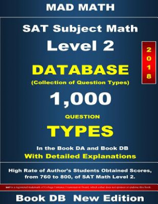 Carte 2018 SAT Subject Math Level 2 Book DB John Su