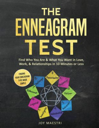Carte The Enneagram Test: Find Who You Are and What You Want in Love, Work, and Relationships in 10 Minutes or Less! Finding Your Enneagram Type Joy Maestri