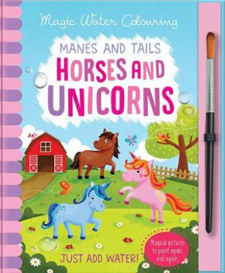 Knjiga Manes and Tails - Horses and Unicorns Jenny Copper