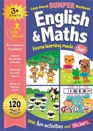 Książka Leap Ahead Bumper Workbook: English and Maths 3+ 