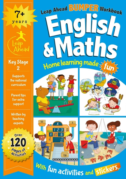 Kniha Leap Ahead Bumper Workbook: English and Maths 7+ 