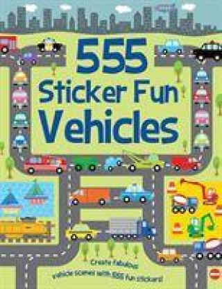 Carte 555 Sticker Fun - Vehicles Activity Book SUSAN MAYES