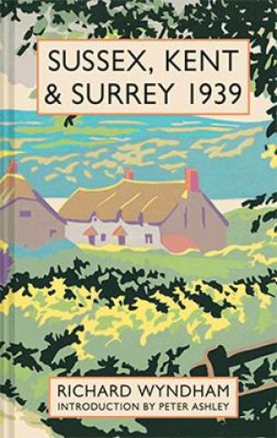 Carte Sussex, Kent and Surrey 1939 Richard Wyndham