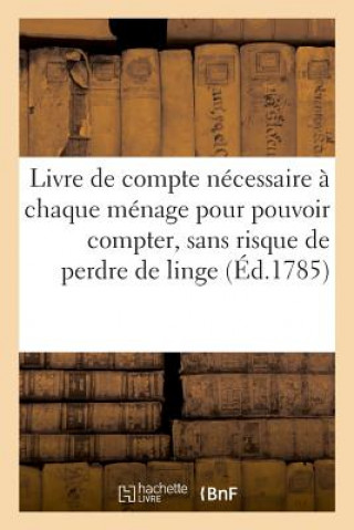 Buch Livre de Compte Necessaire A Chaque Menage, Pour Pouvoir Compter Jules Verne