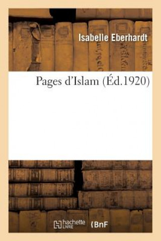 Книга Pages d'Islam EBERHARDT-I