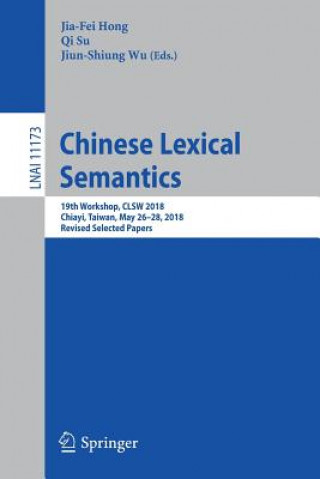 Buch Chinese Lexical Semantics Jia-Fei Hong