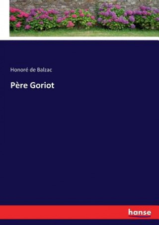 Carte Pere Goriot HONOR  DE BALZAC