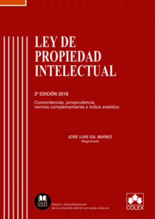 Книга LEY DE PROPIEDAD INTELECTUAL COMENTADA 